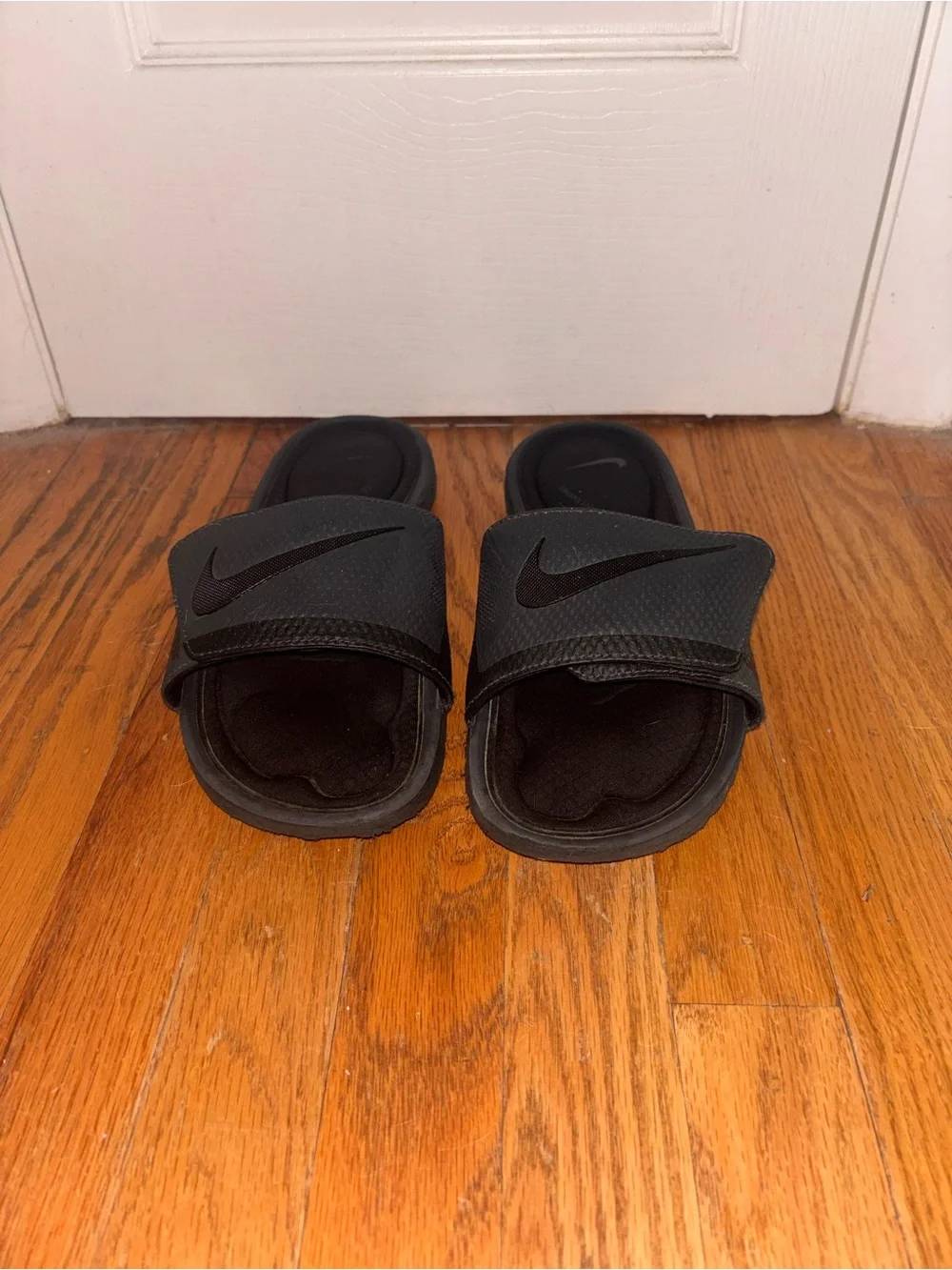 Nike Black Men's Adjustable Slide Sandals